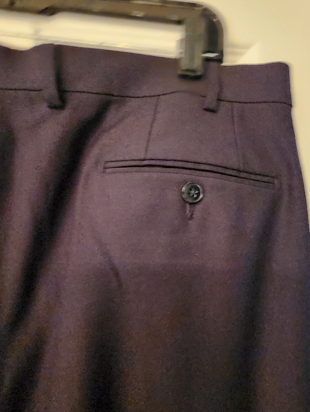 Calvin Klein Men's Modern Fit Dress Pant In Black Size 38x30 - Picture 9 of 12